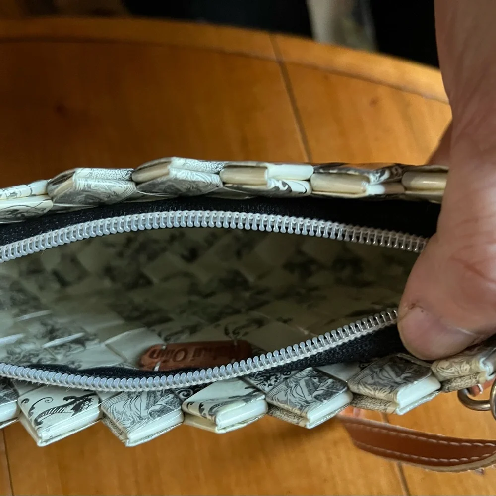 Stunning One of a Kind Wristlet with Cherub Design